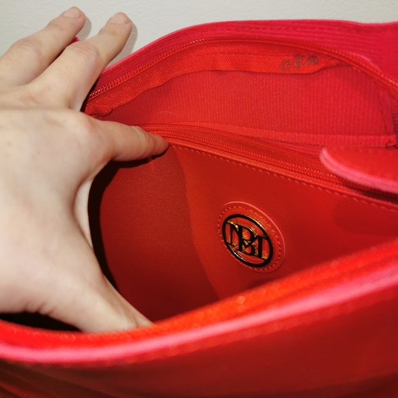 Badgley Mischka red bag - Picture 6 of 12